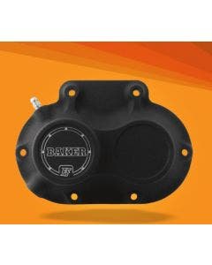 Baker Drivetrain DD7-10603-A Hog Black Hydraulic Side Cover 07-17 Harley 6-Speed