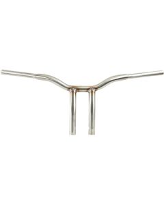LA Choppers Kage Fighter 10" One Piece Handlebar Bent Riser Harley 57-20