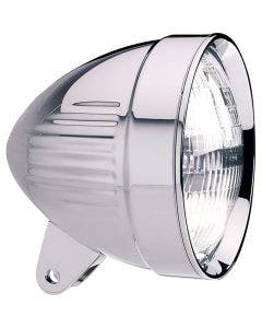 Headwinds 5-3/4" Bradley Bullet W/Warrior Groove Headlight Housing for Harley 