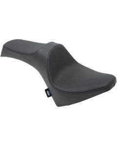 Drag Specialties Black Predator 3 Smooth 2-Up Seat Saddle 15-19 Indian Scout