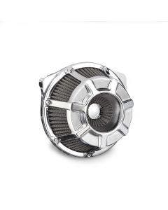 Arlen Ness Inverted Beveled Chrome Stage 1 Air Cleaner for Harley FLH/T 08-16