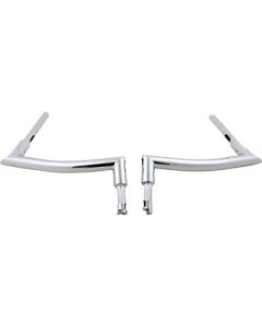 FBI Fat Baggers 1-1/2" EZ Install Pointed Handlebar Road Glide 98-13