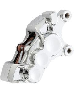 Arlen Ness 02-216 Chrome 6-Piston Caliper 11.8" Disc Front Right Harley Custom