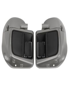 Hogworkz Billiard Gray Rushmore Style Lower Vented Fairings for 94-25 Touring