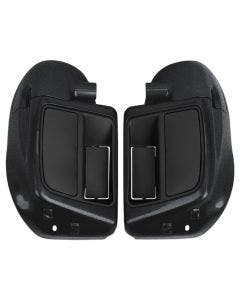 Hogworkz Black Magic Rushmore Style Lower Vented Fairings for 94-25 Touring