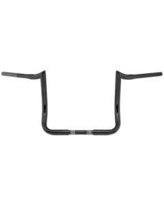 LA Choppers 1 1/4" Bagger Prime Ape Black 13"  Handlebars Harley 96-23 Batwing