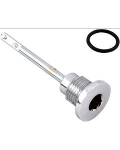 Chrome Transmission Oil Dipstick OE Rpl 37071-87 37075-87 Harley FL FX 87-06