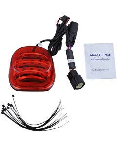 Custom Dynamics ProBeam Add-On Mini Taillight Red Lens Harley Touring 10-13