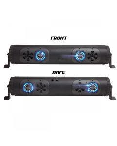 Bazooka 2-Way Bluetooth 24" Party Bar Double Sided G2 with LED RGB BPB24-DS-G2