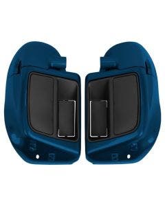 Hogworkz Bright Billiard Blue Rushmore Lower Vented Fairings for 94-25 Touring