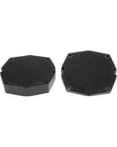 Biketronics Titan PowerGrill Adapters for 5 1/4 Speaker Grills Harley Batwing 96-13