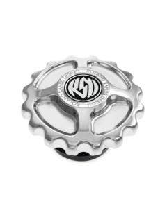 Roland Sands Design Gas Fuel Cap Gear Drive Chrome Harley Big Twin 96-20
