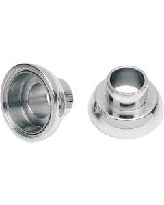 Drag Neck Post Bearing Cups w/ Races Installed Timken Harley Big Twin 60-88