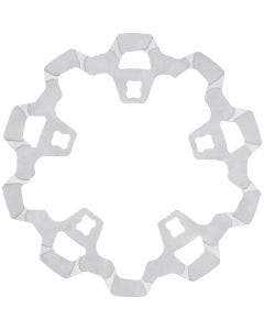 Lyndall Steel 11.8" Prodigy/Enforcer Front Rotor With Gas Slots 4 Harley 14-22 FL