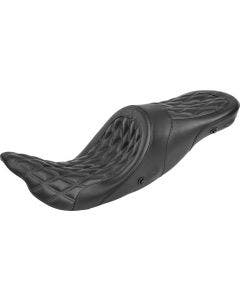 Danny Gray 21-412DIAAIR Black Airhawk Longhaul 2 Up XL Seat 08-19 Harley FL