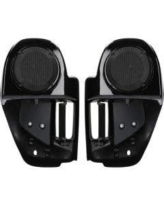Saddle Tramp Lower Fairing 6.5" Speaker Assembly Harley Touring Air Cooled 97-20