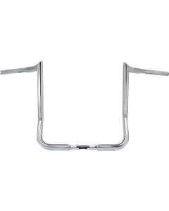 Paul Yaffe 1 1/4" Monkey Bagger 12" Rise Chrome Handlebar 4 Harley 99-23 FLHT/FLHX