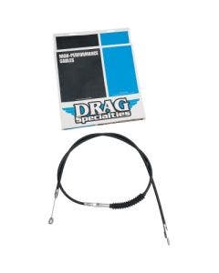 Drag 62" High-Efficiency Black Vinyl Clutch Cable Harley Touring FLH FLT 08-13