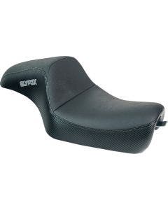 Slyfox Smooth Vinyl W/ Slip Stop & Gray Logo Seat 4 Harley 04-22 XL