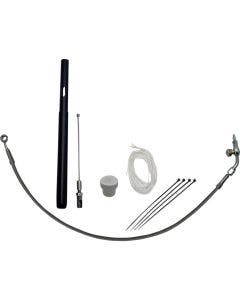 FBI EZ Install 16" Braided Handlebar Install Kit 4 Harley 21-24 Road Glide Cable