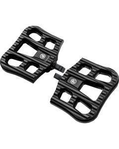 PM Black Ops Passenger Drifter Floorboards 4 Harley 83-23 Touring Models