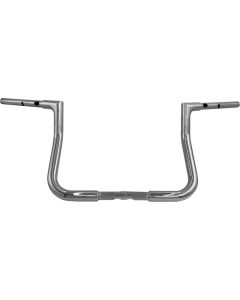 FBI 1 1/4" EZ Install Flat Top Chrome 11" Rise Handlebars 4 Harley 2024- FLHX