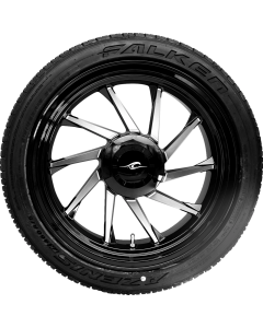 Coastal Moto Cut 18" Hurricane Rear Right Wheel/Tire Combo 4 Harley 08-24 Trike