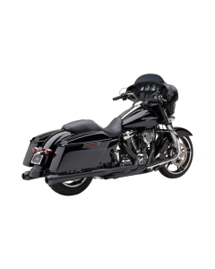Cobra USA 6208RB Black El Diablo 4" Slip-On Mufflers 17-Up Harley Touring M8