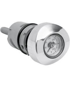 Drag Specialties Analog Oil Plug Temperature Gauge Harley Sportster XL 04-17
