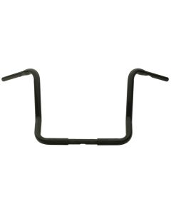 Custom Chrome 693681 Santee Black 13" 1-1/4" Ape Hangers for 86-13 Harley Batwing Models