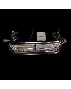 Custom Dynamics Chrome Genesis 4 All-In-One LED Fairing Insert Harley Batwing 14-Up