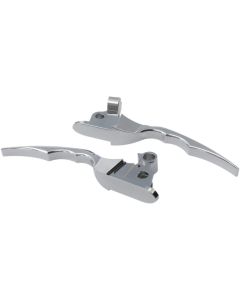 Pro-1 Pro-Blade 908303 Chrome Billet Levers 17-19 Harley FLH/T Hydraulic Clutch