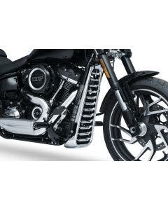Kuryakyn 6464 Chrome Precision Chin Spoiler 18-19 Harley Softail Milwaukee-8 M8
