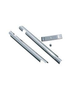 Kuryakyn 7853 Chrome Downtube Covers 00-06 Harley Softail Models