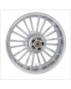 Coastal Moto Chrome Atlantic 3D 18" Rear Cast Wheel Only Harley 09-22 W/ ABS