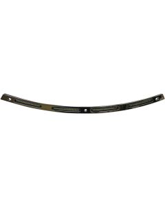 Custom Dynamics Chrome Amber White LED Dynamics Windshield Trim Harley FLH 96-05  | WT-05-C