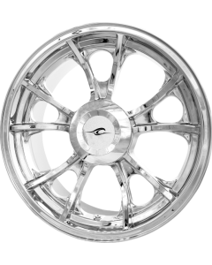 Coastal Moto Chrome Largo Precision Cast 3D Rear 18" Wheel for Harley Trike