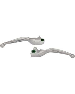 Drag Chrome Slotted Wide Blade Lever Set 17-18 Harley FLHTCUTG & FLRT Trikes