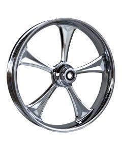 RC Components Clutch Chrome Wheel & Tire Package for Harley Models 