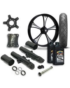RC 21 Clutch Wheel Tire & Complete Eclipse Front End Package Harley 14-19 FLH