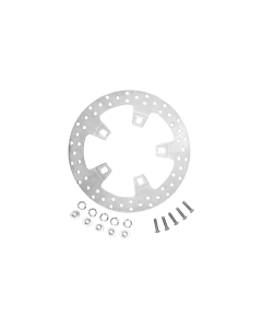 Stainless 320mm Front Enforcer Style Rotor & Hardware for Harley '24 FLHX/FLTR