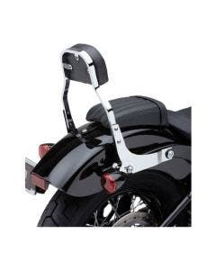 Cobra USA 602-2026 Chrome 11" Detachable Backrest Kit 2018 Harley Softail M8