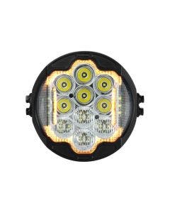 Hogworkz 7" LED Silvertooth Performance Headlight for 22-25 Harley Low Rider ST