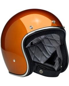 Biltwell Bonanza Gloss Copper 3/4 Open Face Motorcycle Helmet XS-2XL
