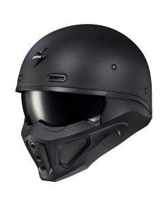 Scorpion Covert X Solid Matte Black Motorcycle Full Face Helmet SM-2XL