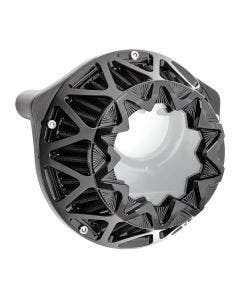 Arlen Ness All Black Crossfire Performance Intake Air Cleaner Harley M8 17-Up