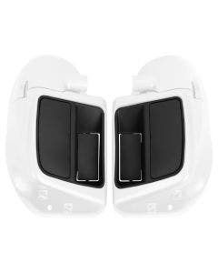 Hogworkz Crushed Ice Pearl Rushmore Style Lower Vented Fairing for 94-25 Touring