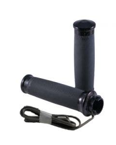 Avon MT Custom Contour Black Anodized Heated Grips for Metric Models