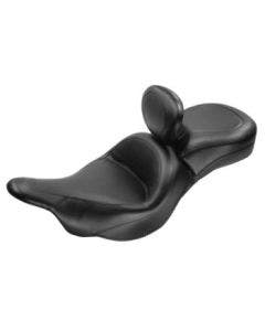 Mustang 79631 Black Standard Touring One Piece w/Backrest 09-18 Kawasaki VN1700 