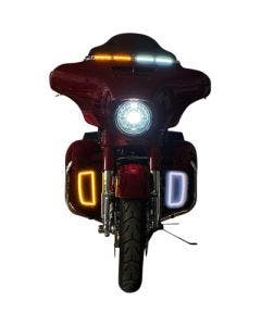 Custom Dynamics Lower Fairing Light Inserts OE 57100151 Harley FLH/T 14-20
